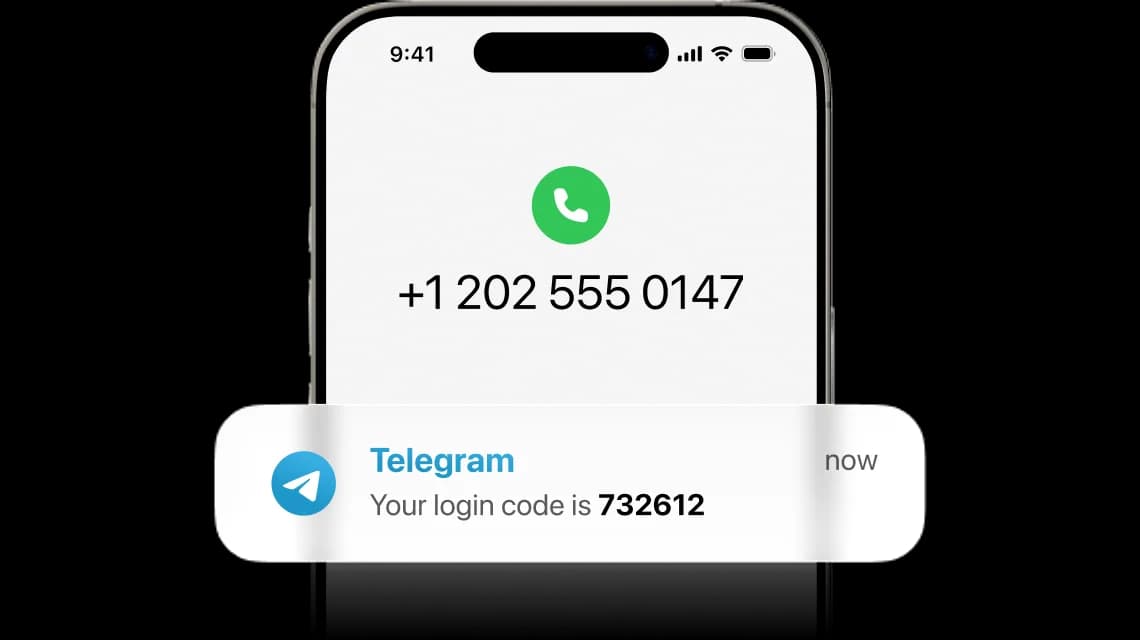 Ottieni un numero di telefono virtuale per Telegram