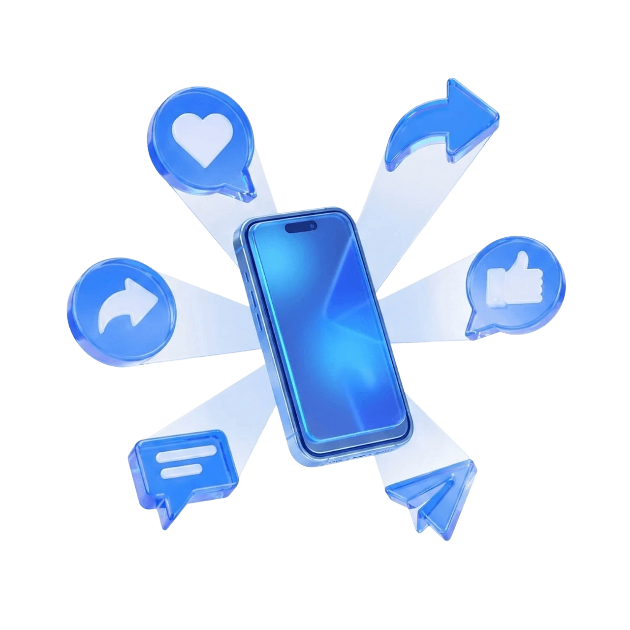 Compartir momentos en vivo en redes sociales