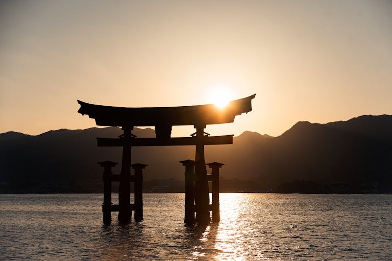 Dream Island Itsukushima and Torii Gate