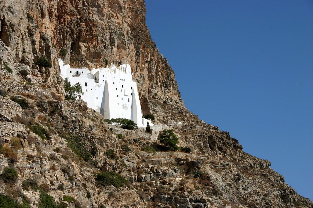 Greece Monastery of Panagia Hozoviotissa