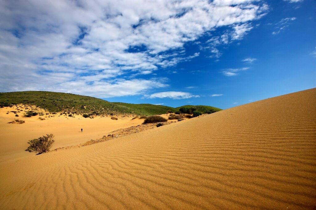 Greece Lemnos Sand Dunes