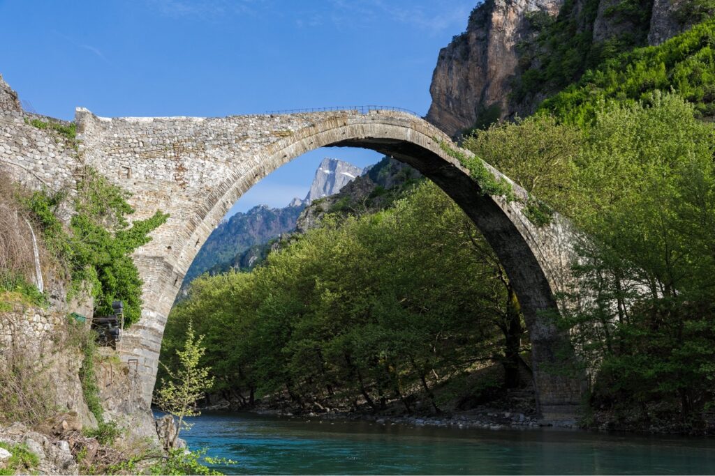 Greece Old Bridge in Konitsa