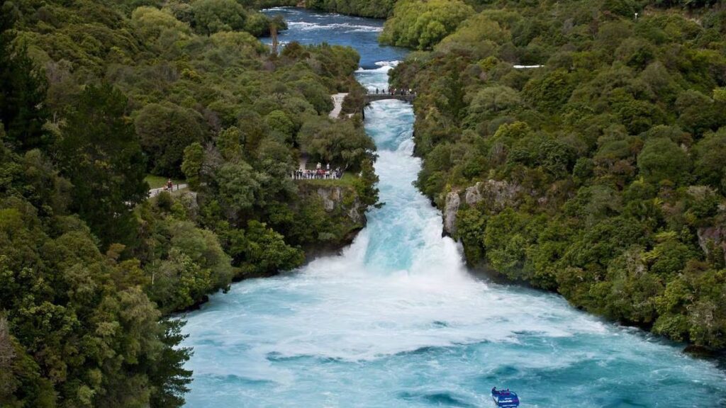 New Zealand Huka Falls