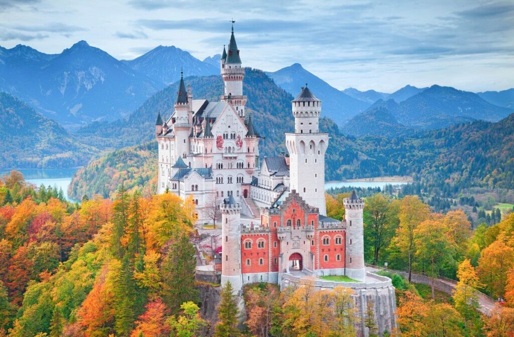 Europe Neuschwanstein Castle, Schwangau, Germany