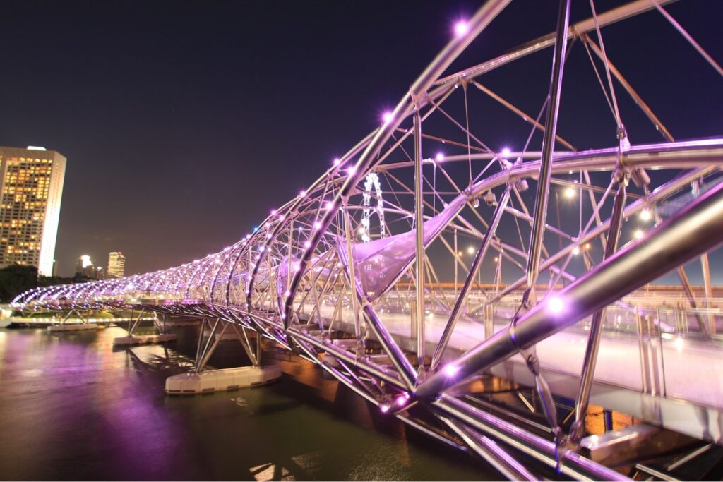 Singapore The Helix Bridge