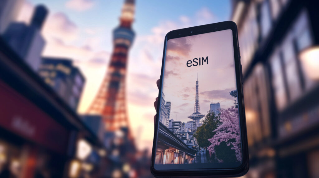 Using an eSIM for Japan