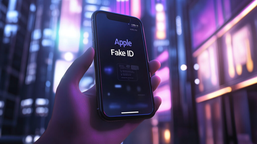 Fake Apple ID Account