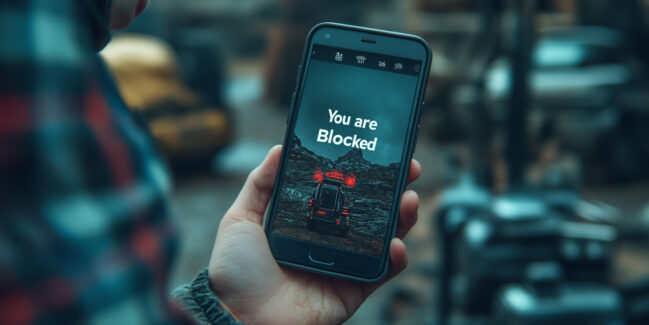 how to text someone who blocked you