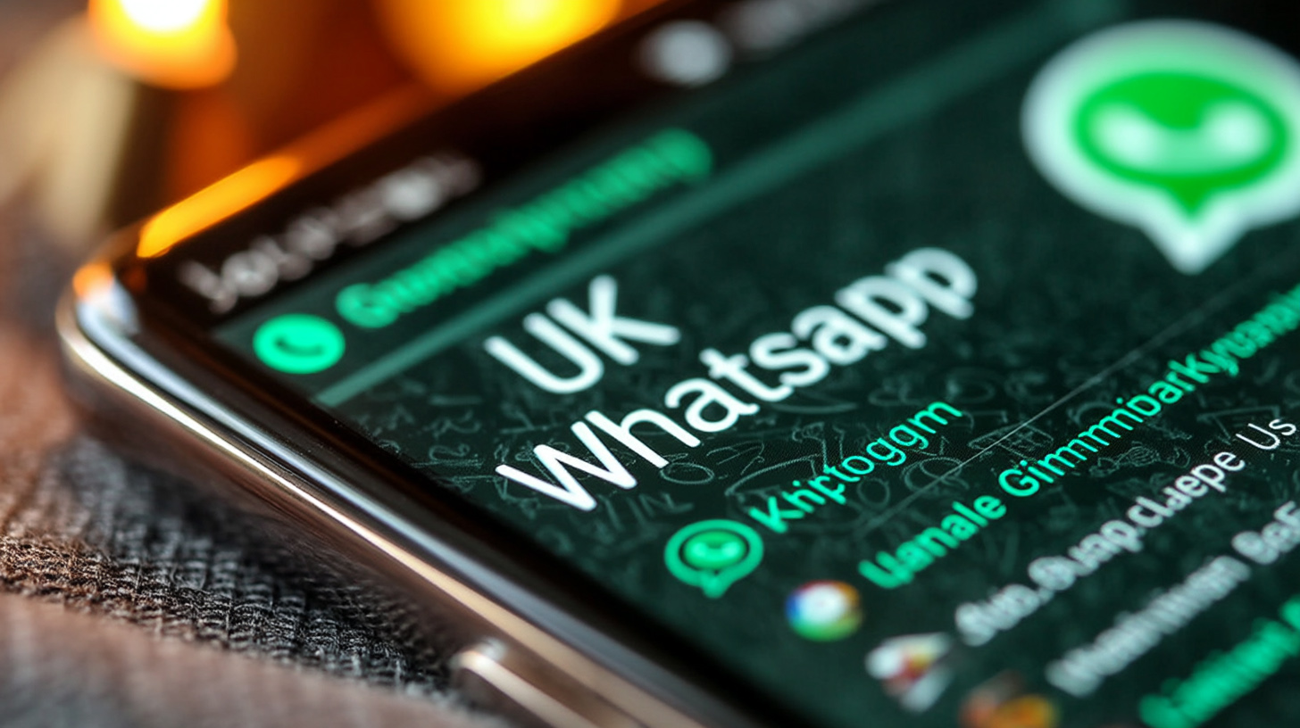 Professional using International WhatsApp Numbers Available UK for business communication