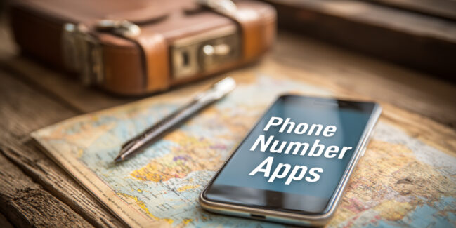 different phone number app