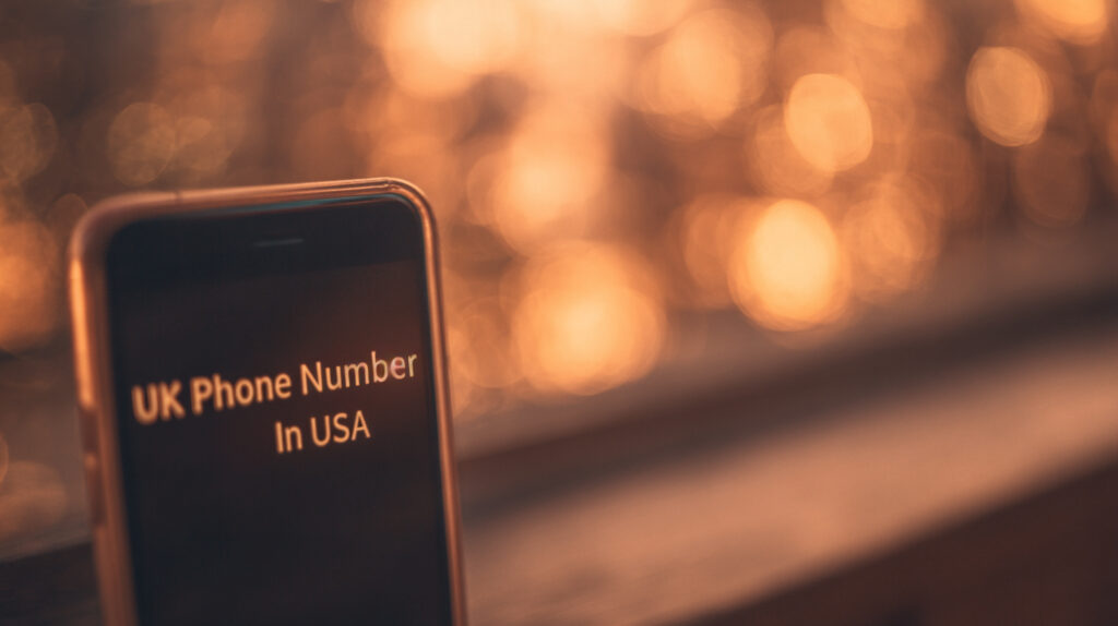 Need a UK Phone Number While Living in the US