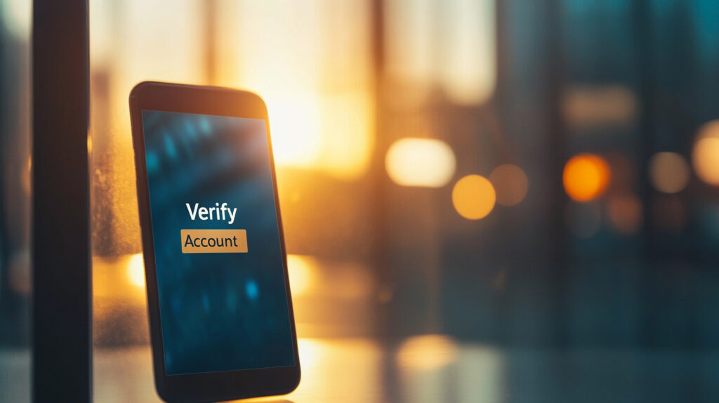 a Phone Number to Verify Your Account