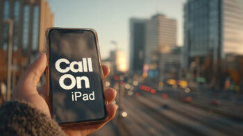 how to call on ipad