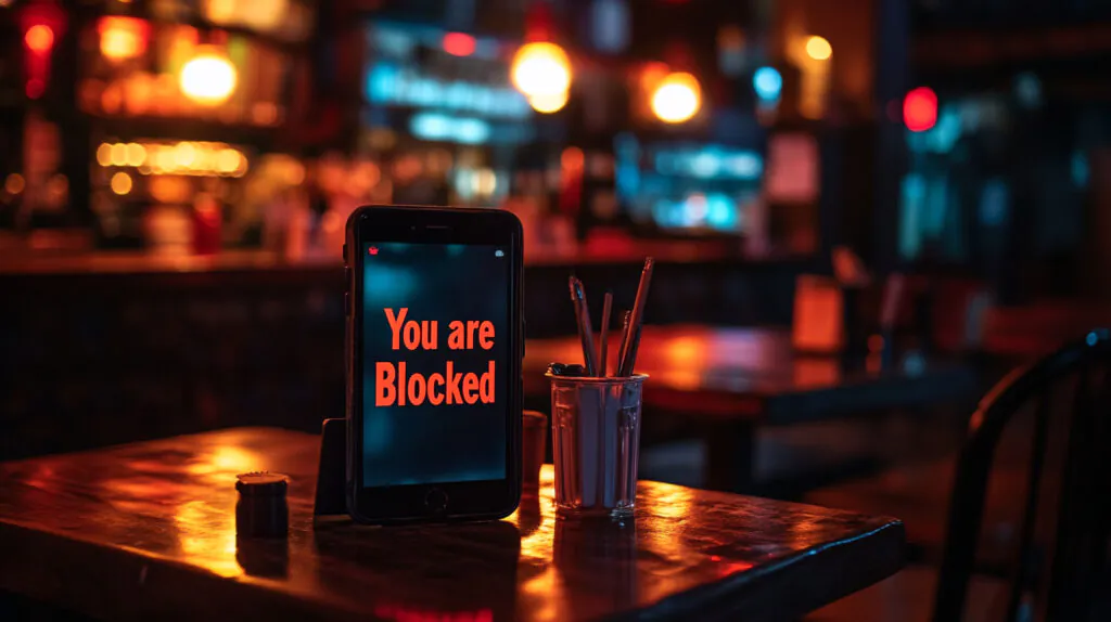 send a message directly from a blocked number