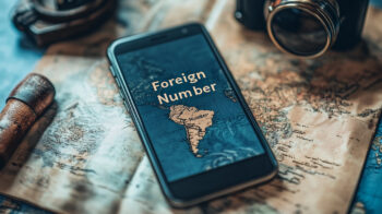 how to get foreign number