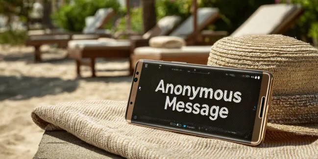 how to send a text anonymously