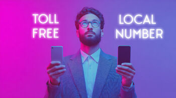 toll free vs local number