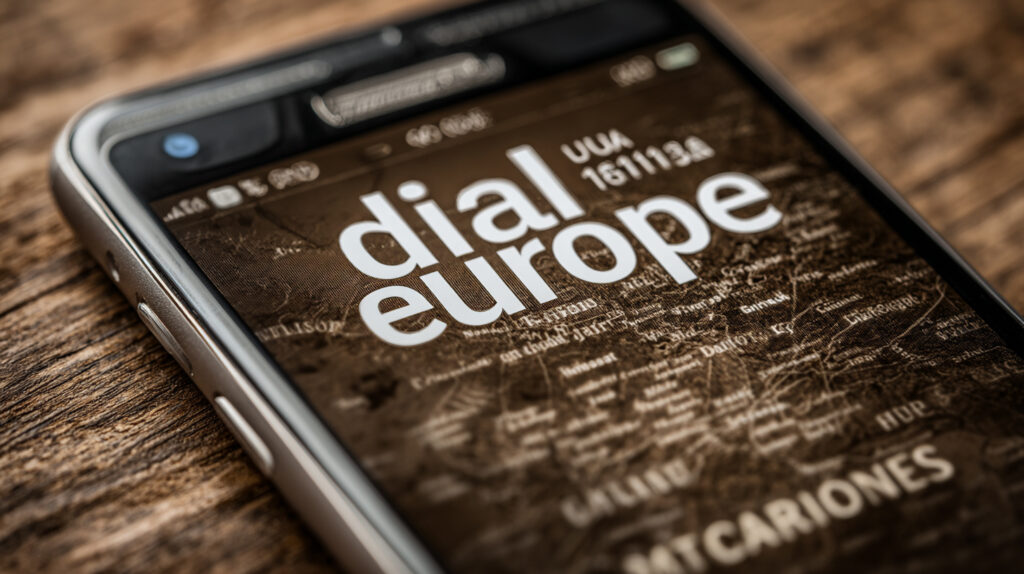 Dial to Europe from USA from a Cell Phone