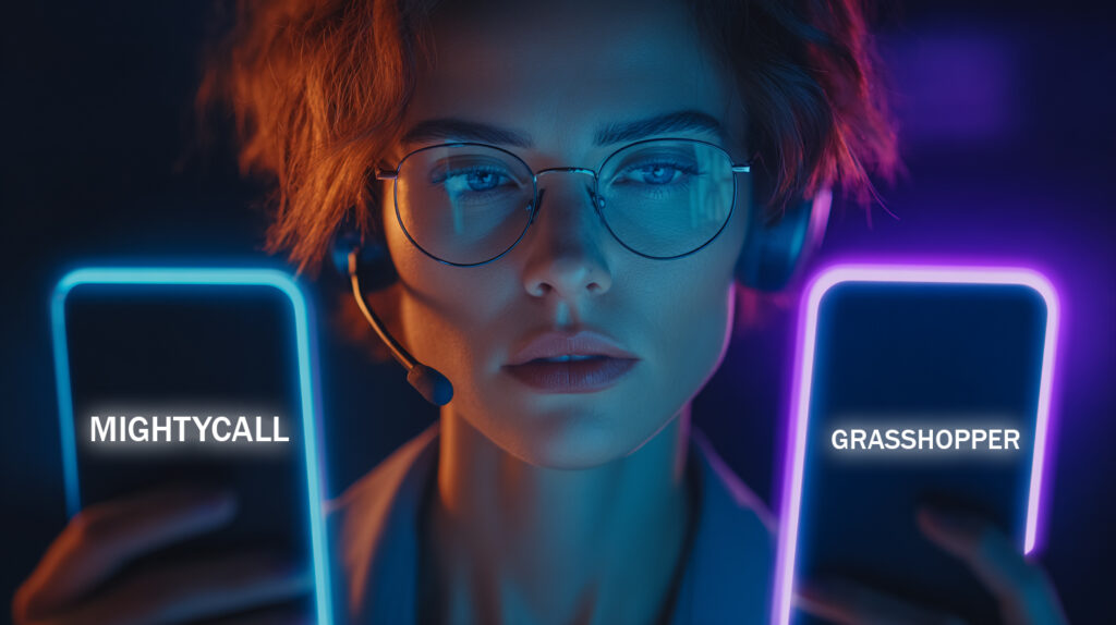 compare MightyCall vs. Grasshopper
