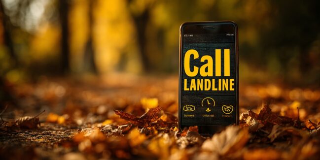 how to call landline with local number