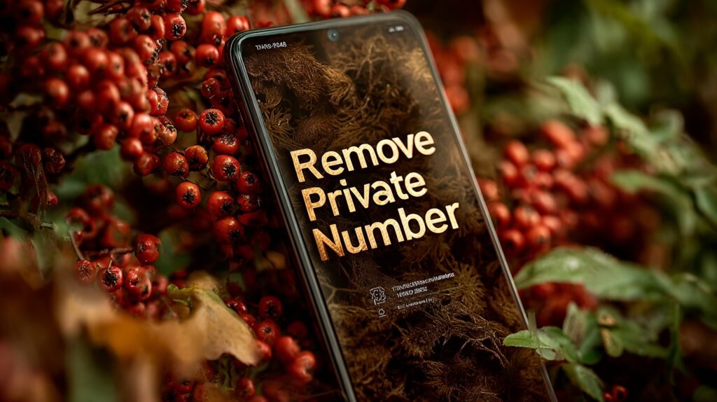 How to Remove Private Number