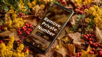 how to remove private number