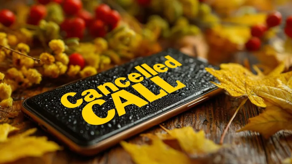 What Does Cancelled Call Mean on iPhone