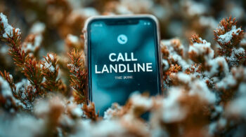 how to dial landline number