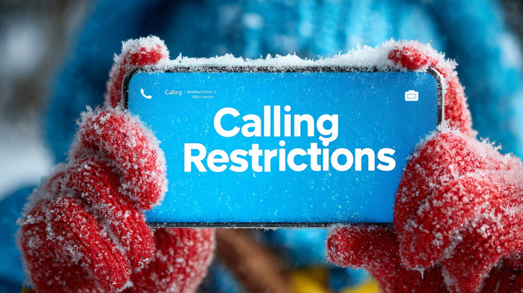 When a Number Has Calling Restrictions
