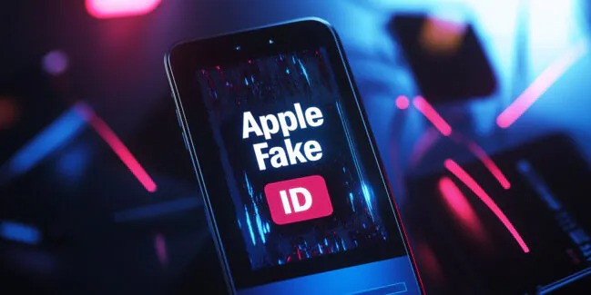 поддельный Apple ID