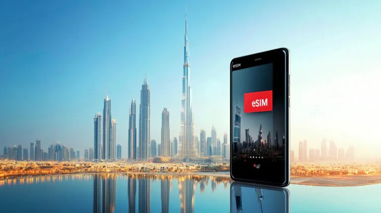 Оставайтесь на связи с eSIM для Дубая