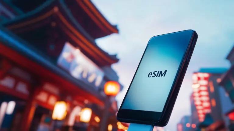 eSIM в Японии для безлимитного интернета