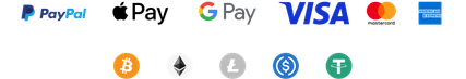 We accept payments